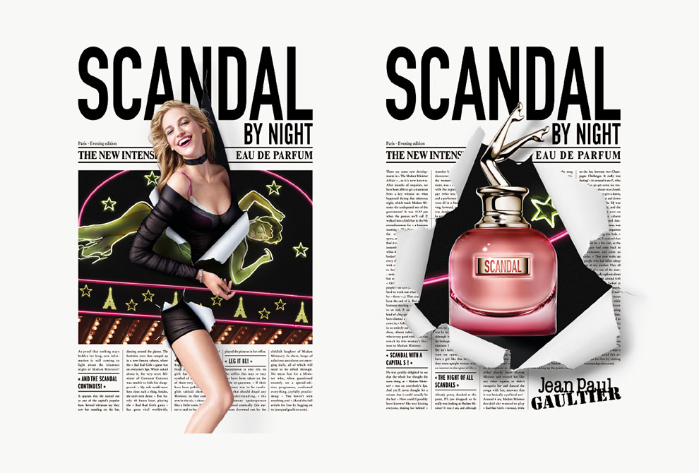 Mùi hương nước hoa Scandal Jean Paul Gaultier By Night Intense